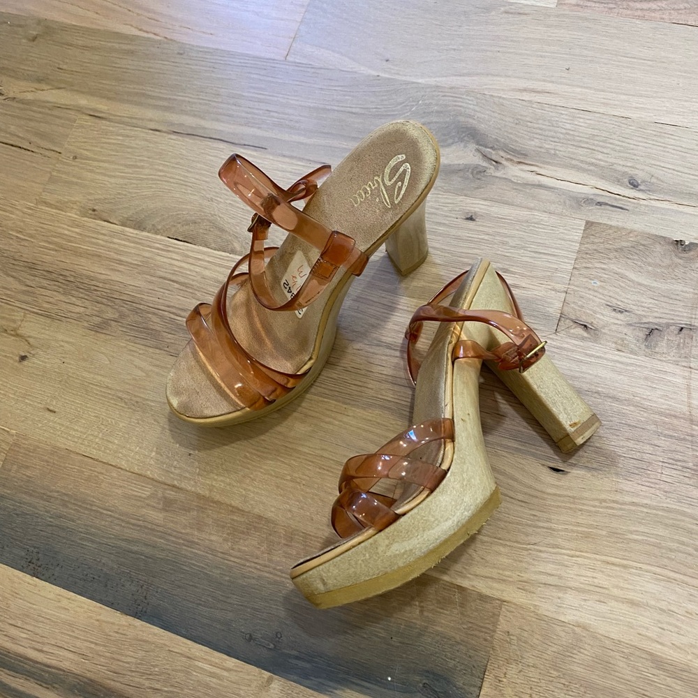 Vintage Disco Hotties Platform Heels